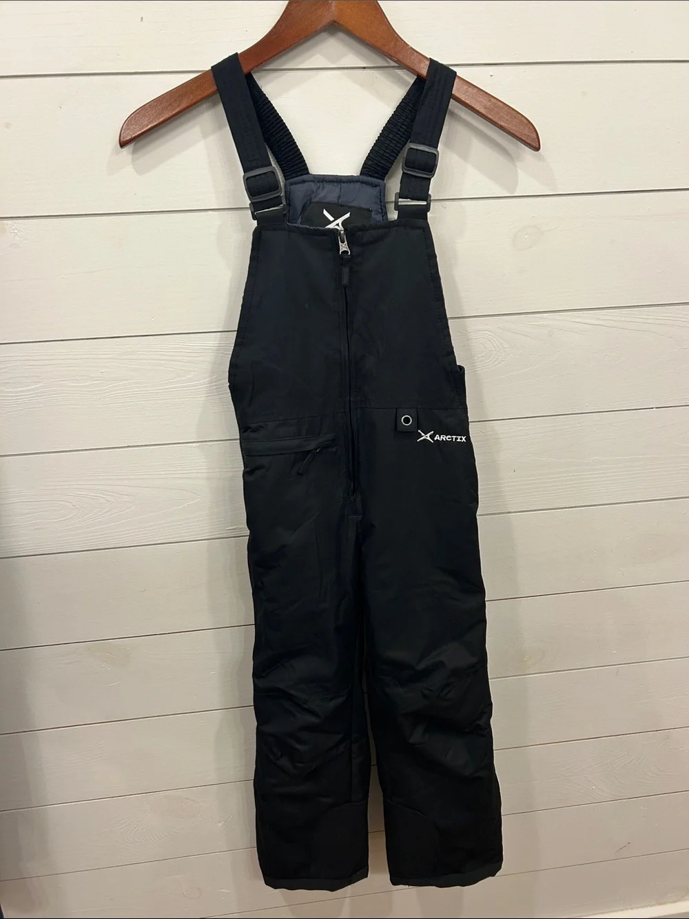 Arctix Kids Black Snow Bib Overalls